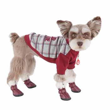 Pathfinder Dog Boots by Puppia – Wine