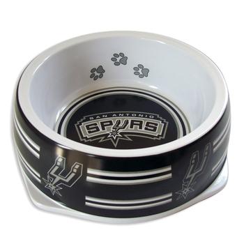 San Antonio Spurs Plastic Dog Bowl