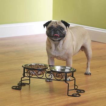 Scroll Pet Diner Set
