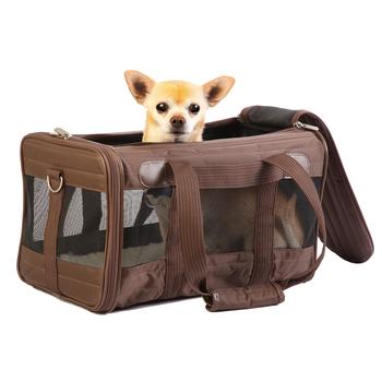 Sherpa Travel Original Deluxe Dog Carrier – Brown