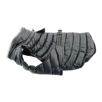 Alpine Extreme Weather Puffer Dog Coat by Doggie Design – Black