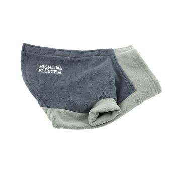 Highline Fleece Dog Coat by Doggie Design – Two Tone Gray