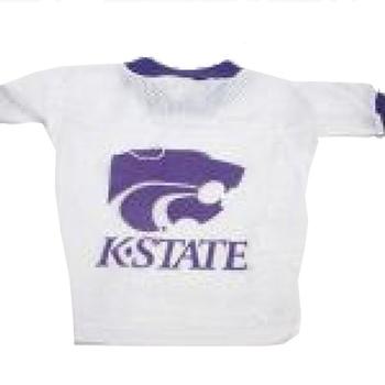 Kansas State Wildcats Dog Jersey – White