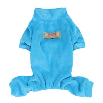 Velour Dog Pajamas by Dobaz – Blue