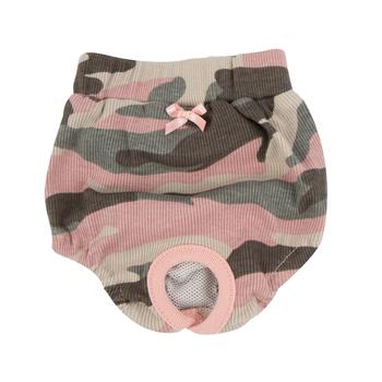 Brigadier Dog Sanitary Panty by Puppia – Pink Camo