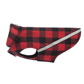 West Coast Dog Rainwear – Red Buffalo Plaid