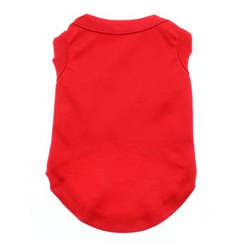 Plain Dog Shirt – Red