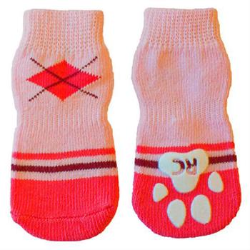 Preppy Girl PAWks Dog Socks – Pink