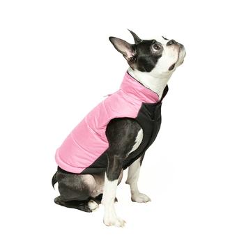 Wind Parka Dog Coat by Gooby – Pink