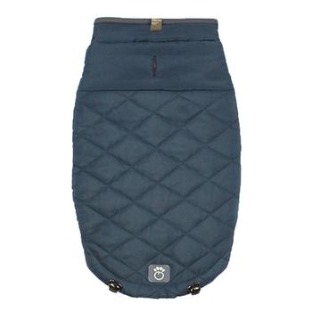 Zermatt Reversible Dog Jacket – Dark Niagara Blue