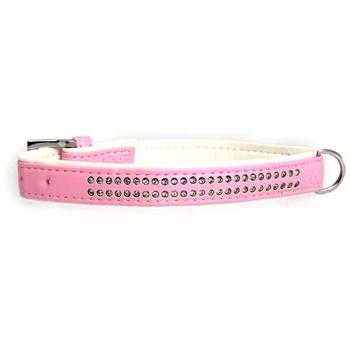 Sparkle Gemstone Dog Collar – Pink